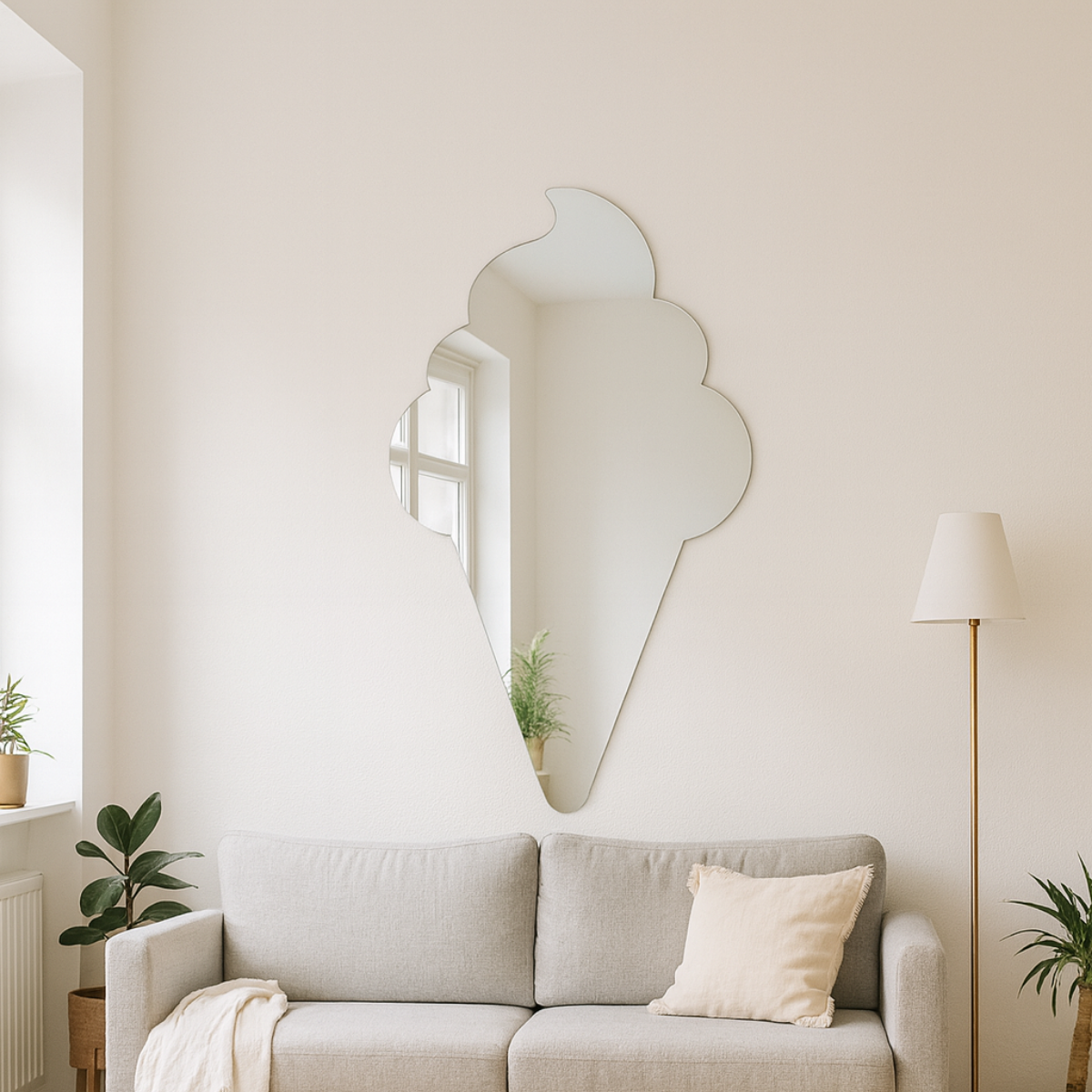 Miroir Cornet de Glace