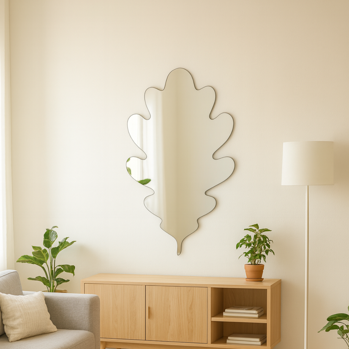 Miroir Feuille de Chêne