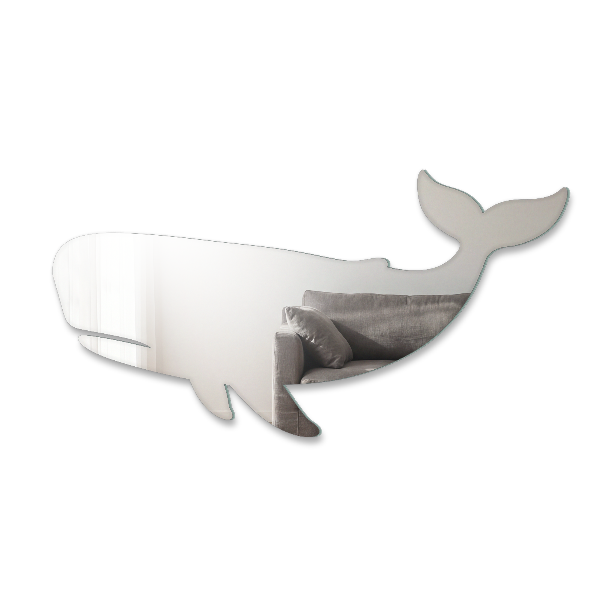 Miroir Baleine bleue