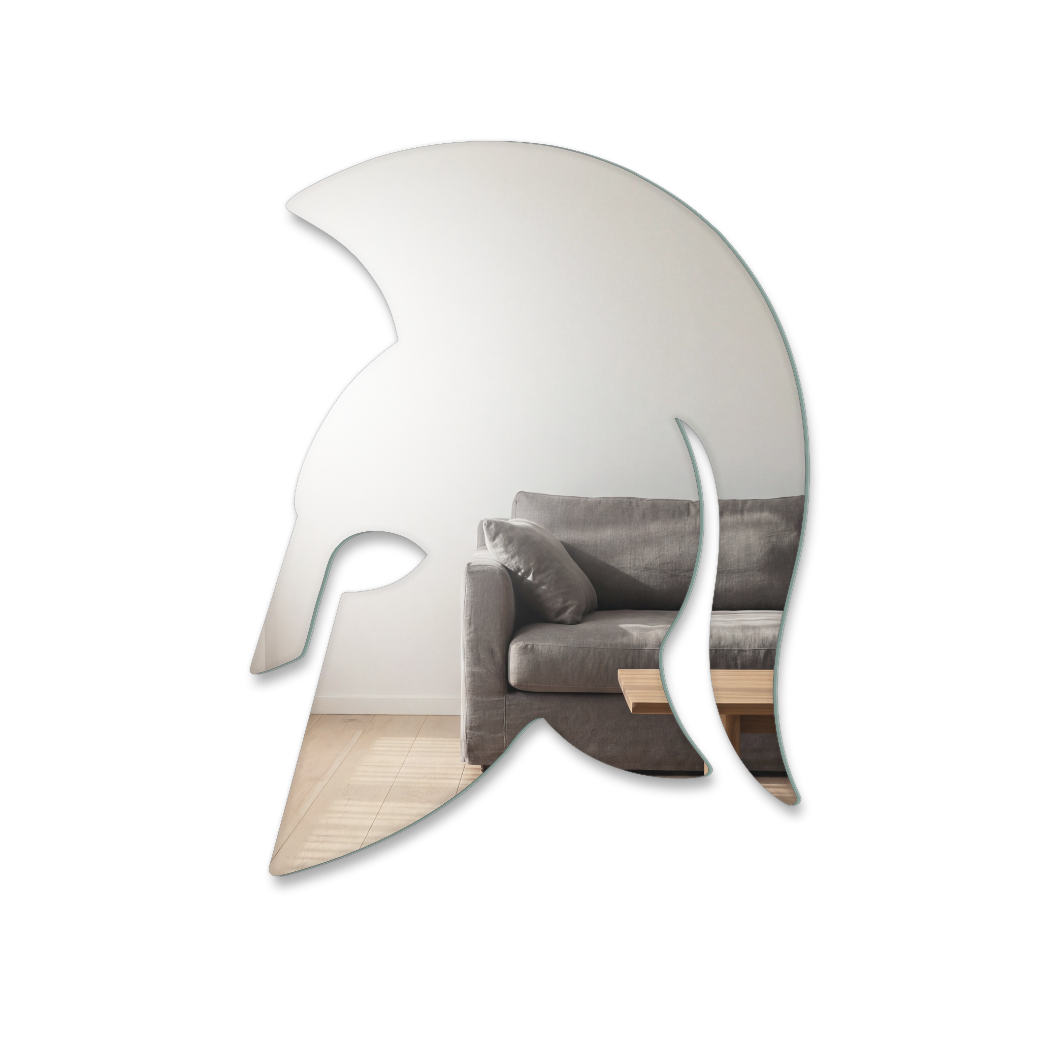 Miroir Casque d'Athéna