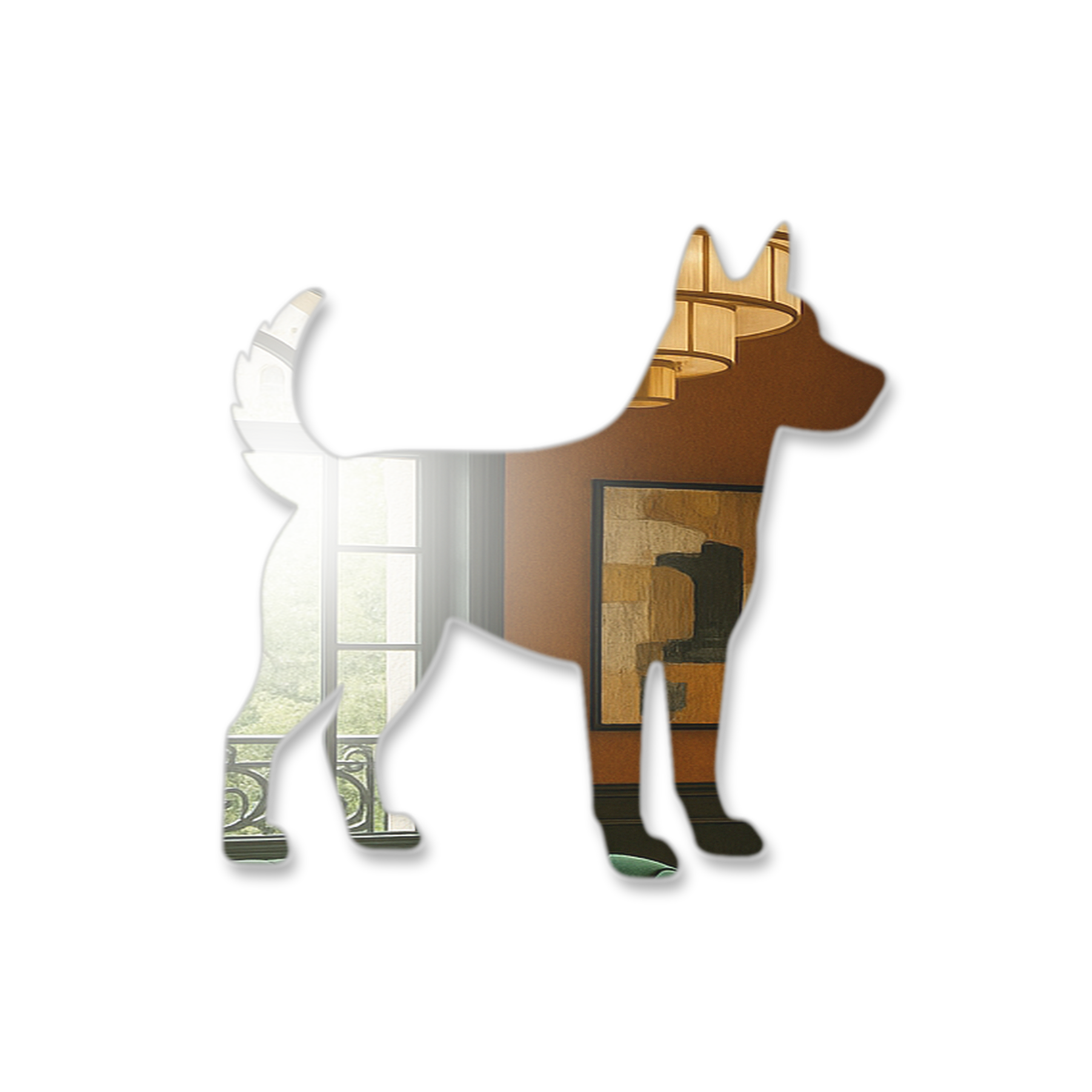 Miroir Chien