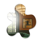 Miroir Forme biomorphique