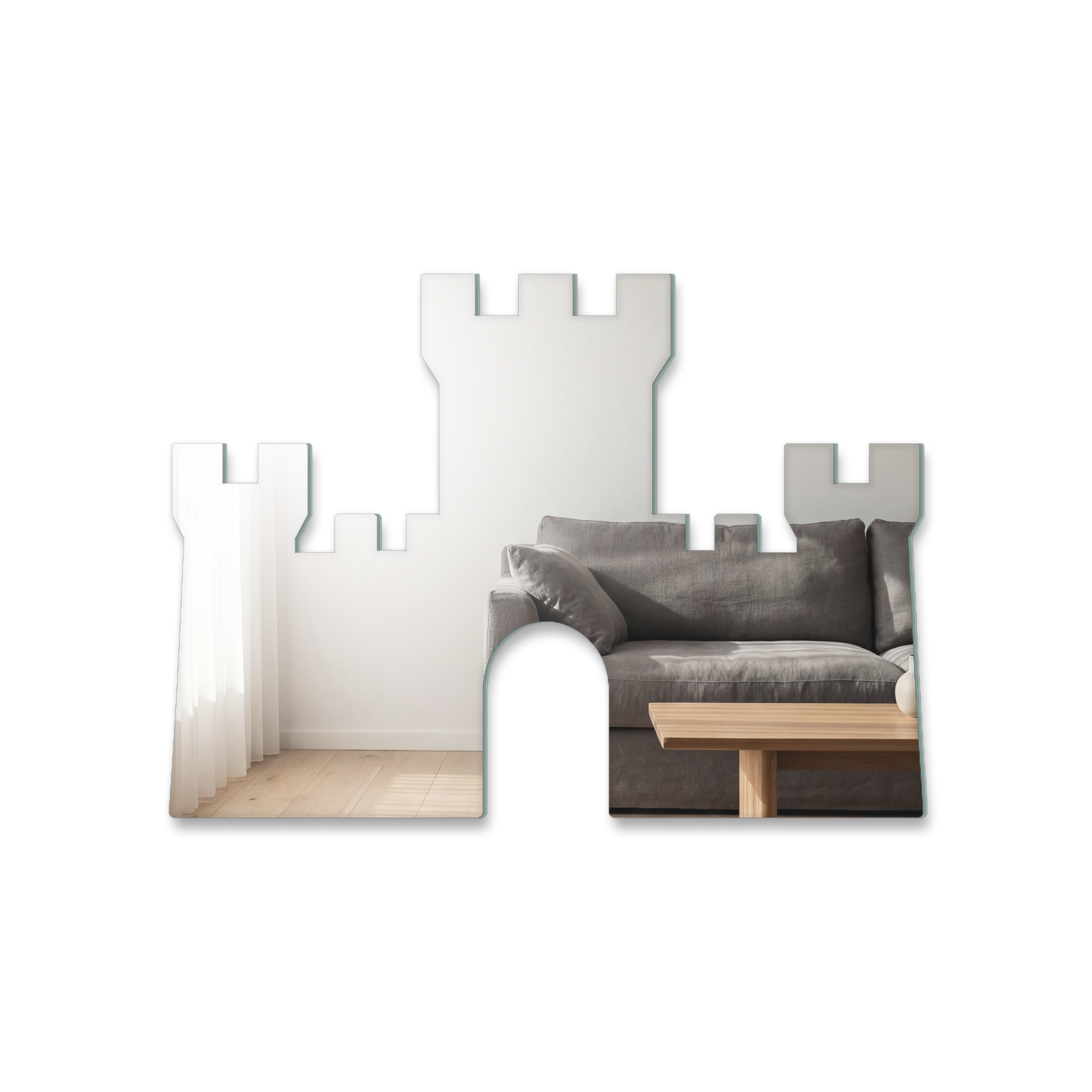 Miroir Fort médiéval