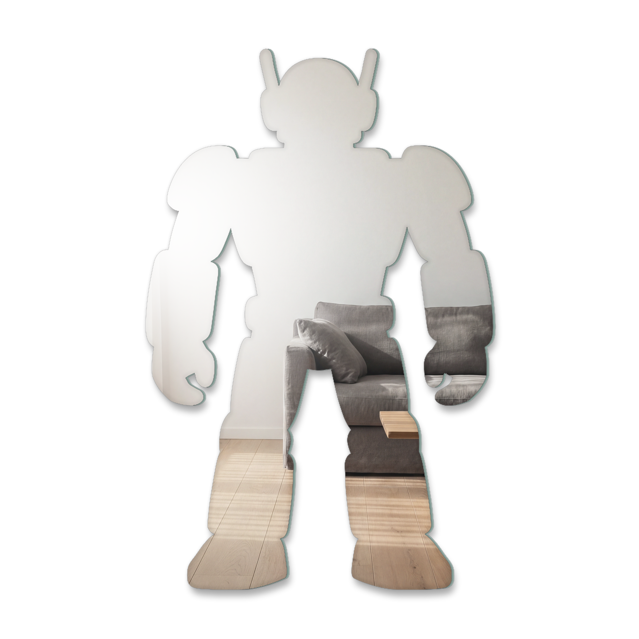 Miroir Robot humanoïde