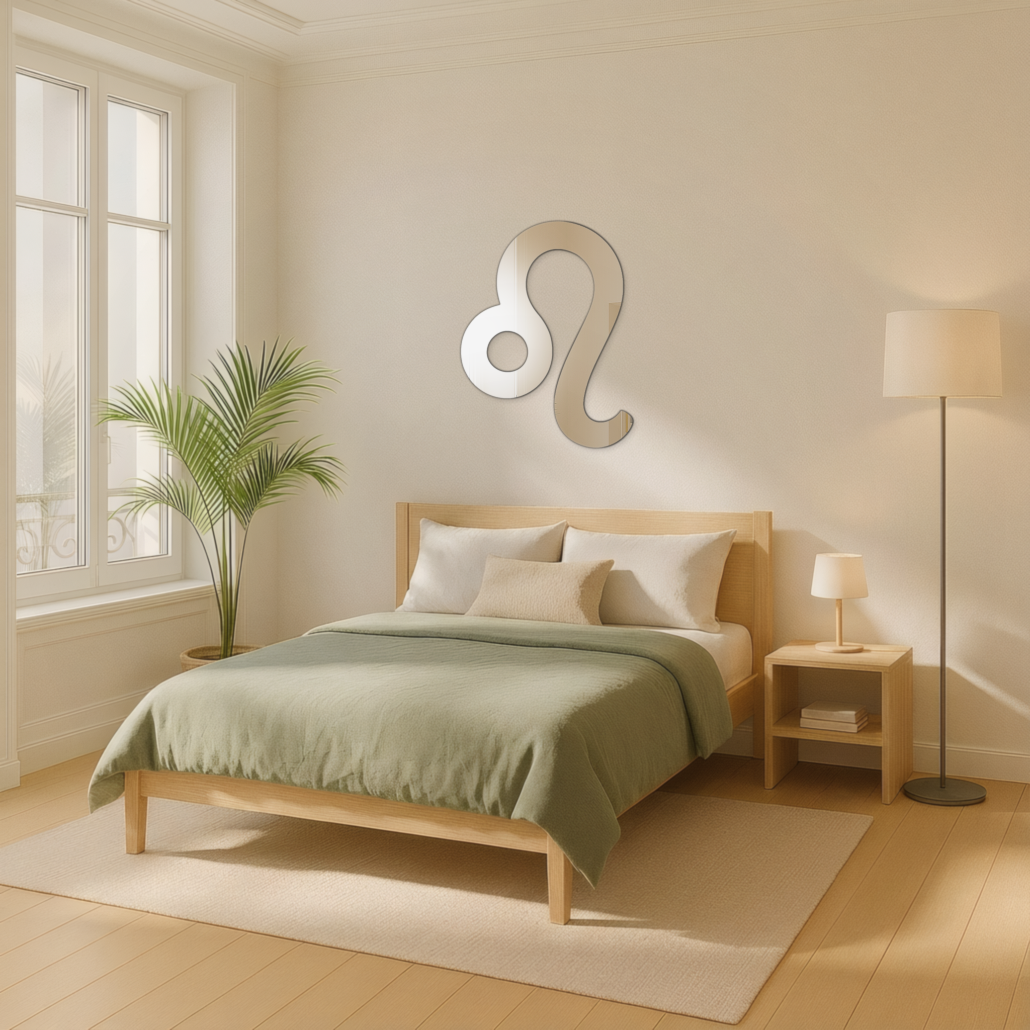 Miroir Symbole Lion astrologie