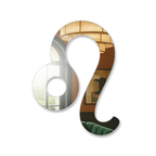 Miroir Symbole Lion astrologie