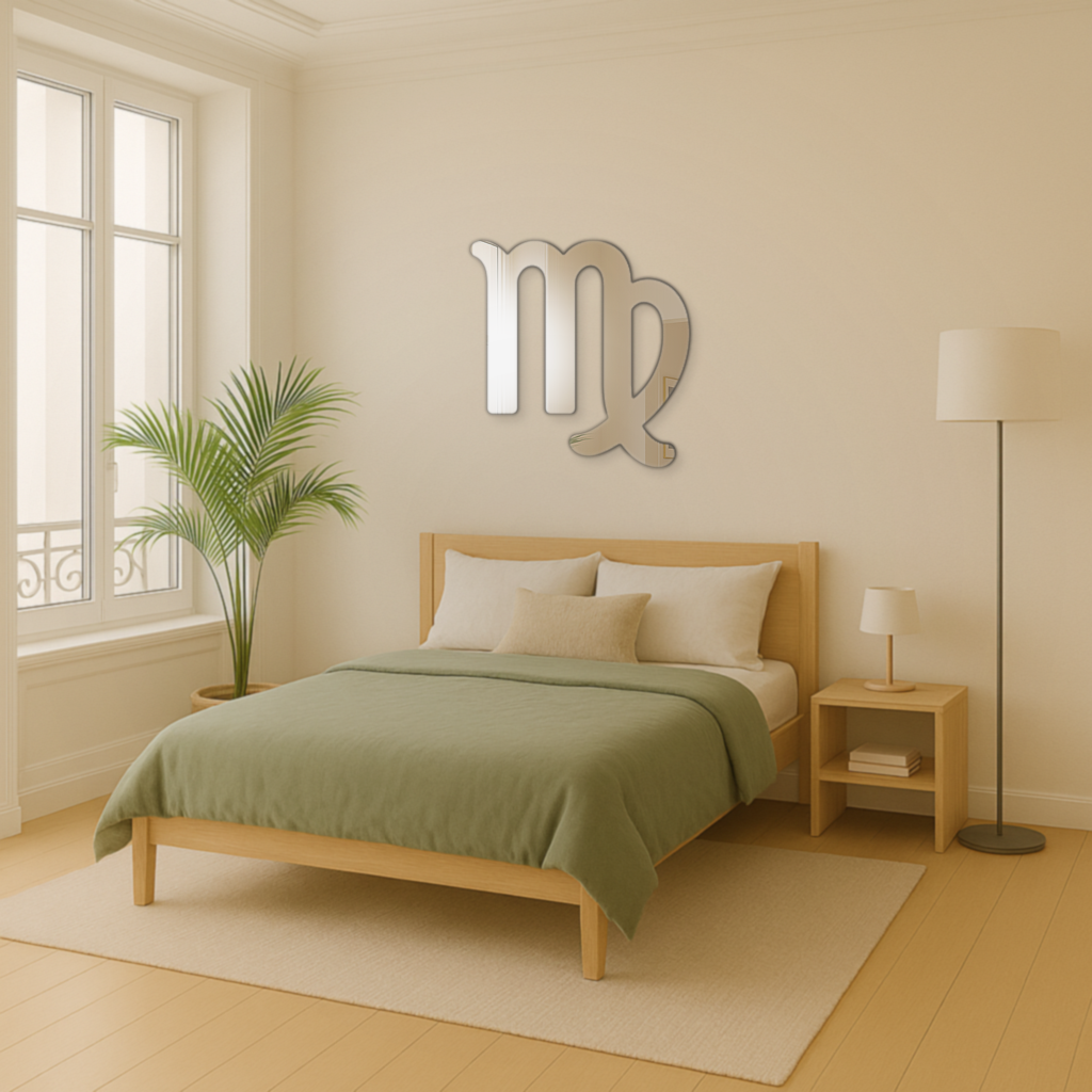 Miroir Symbole Vierge astrologie