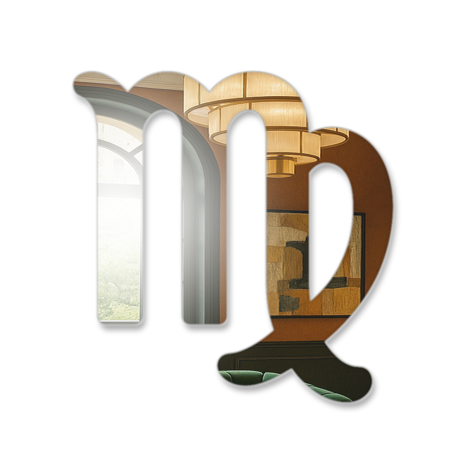 Miroir Symbole Vierge astrologie