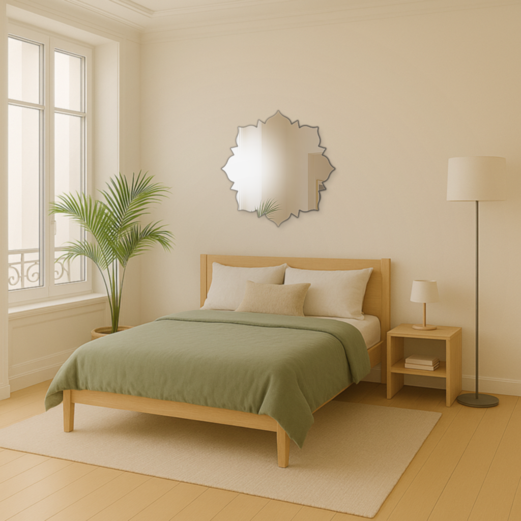 Miroir Forme de mandala