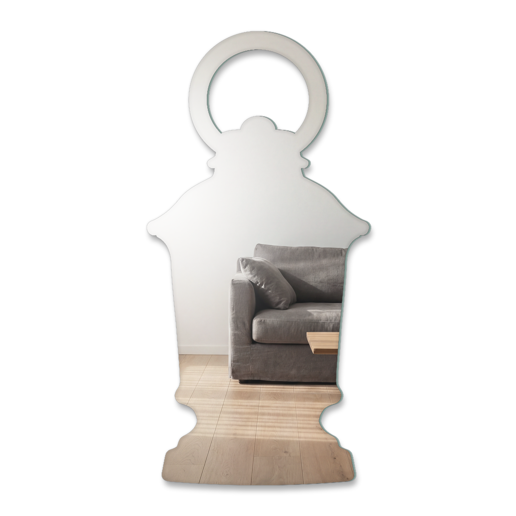Miroir Lanterne en fer