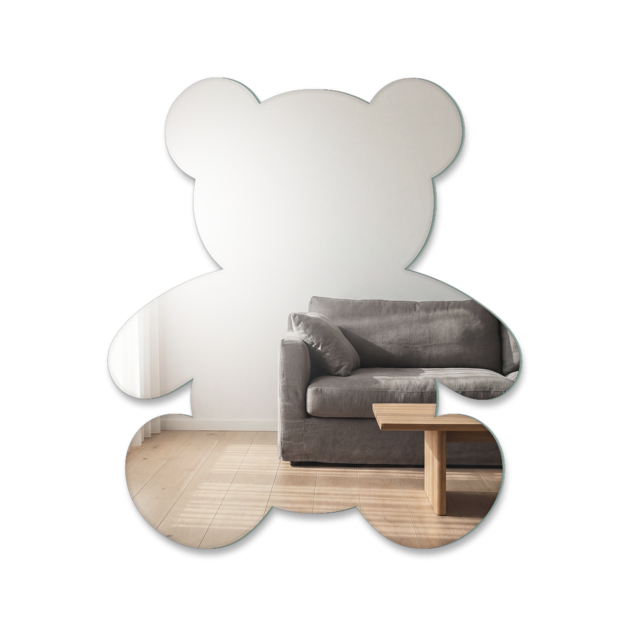 Miroir Ourson câlin