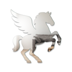 Miroir Cheval ailé Pégase