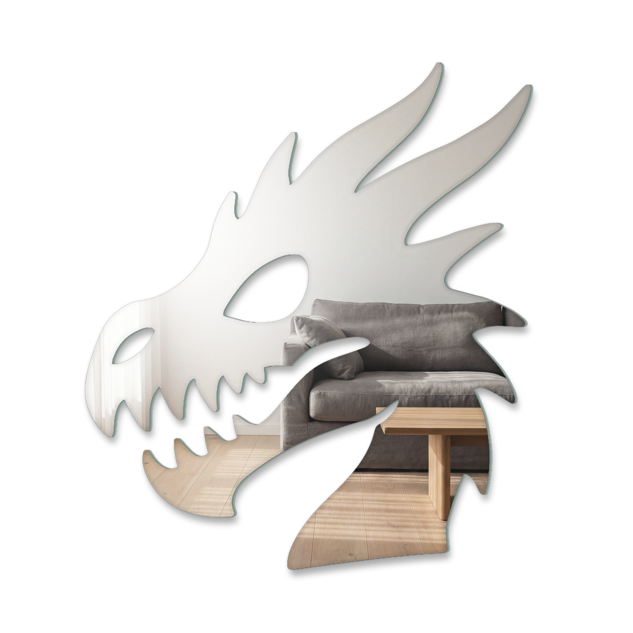 Miroir Crâne de dragon