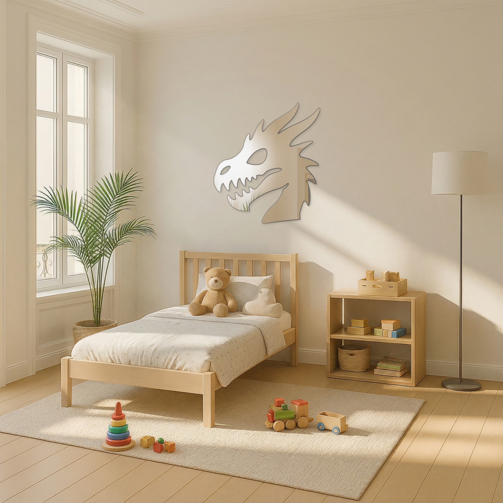 Miroir Crâne de dragon