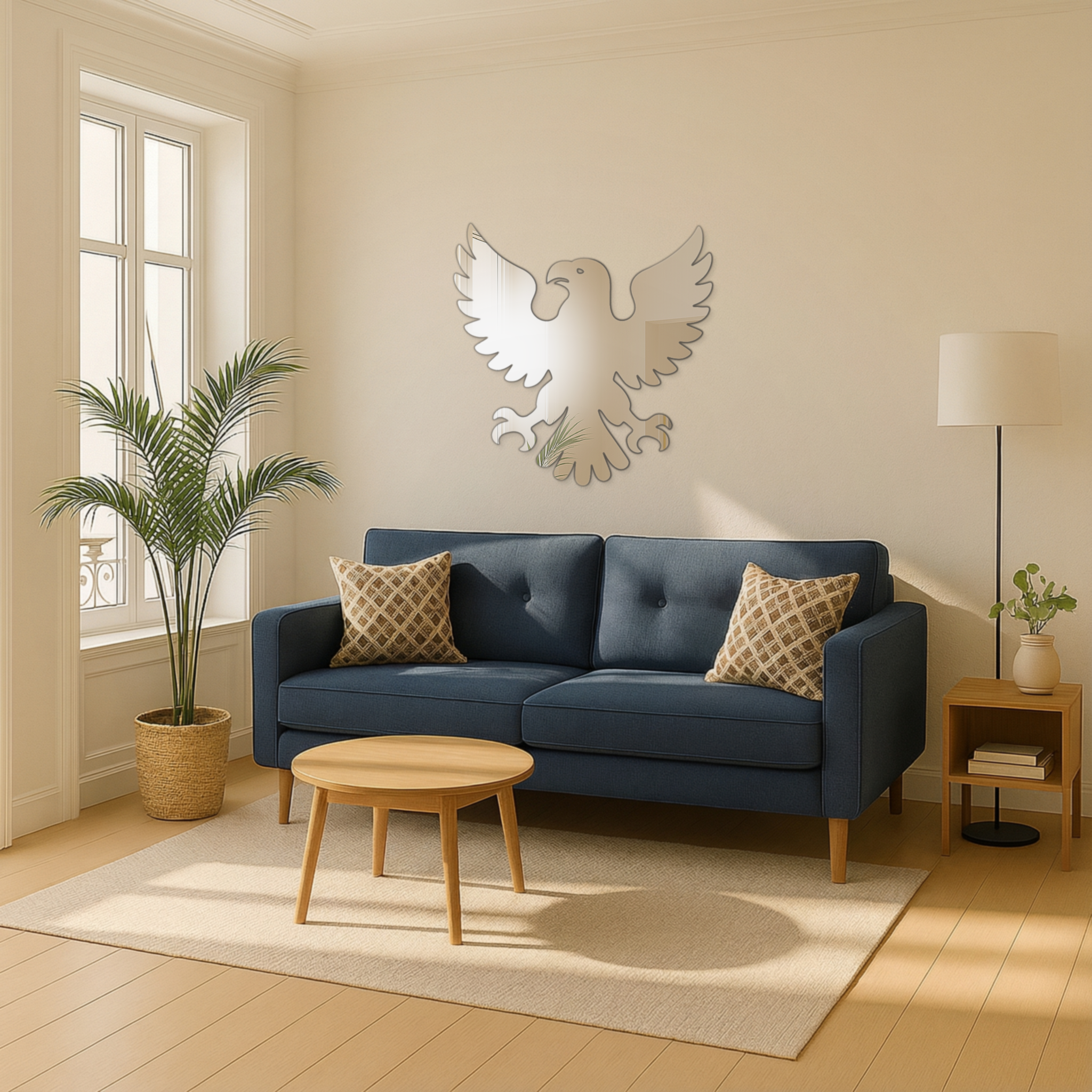 Miroir Aigle héraldique