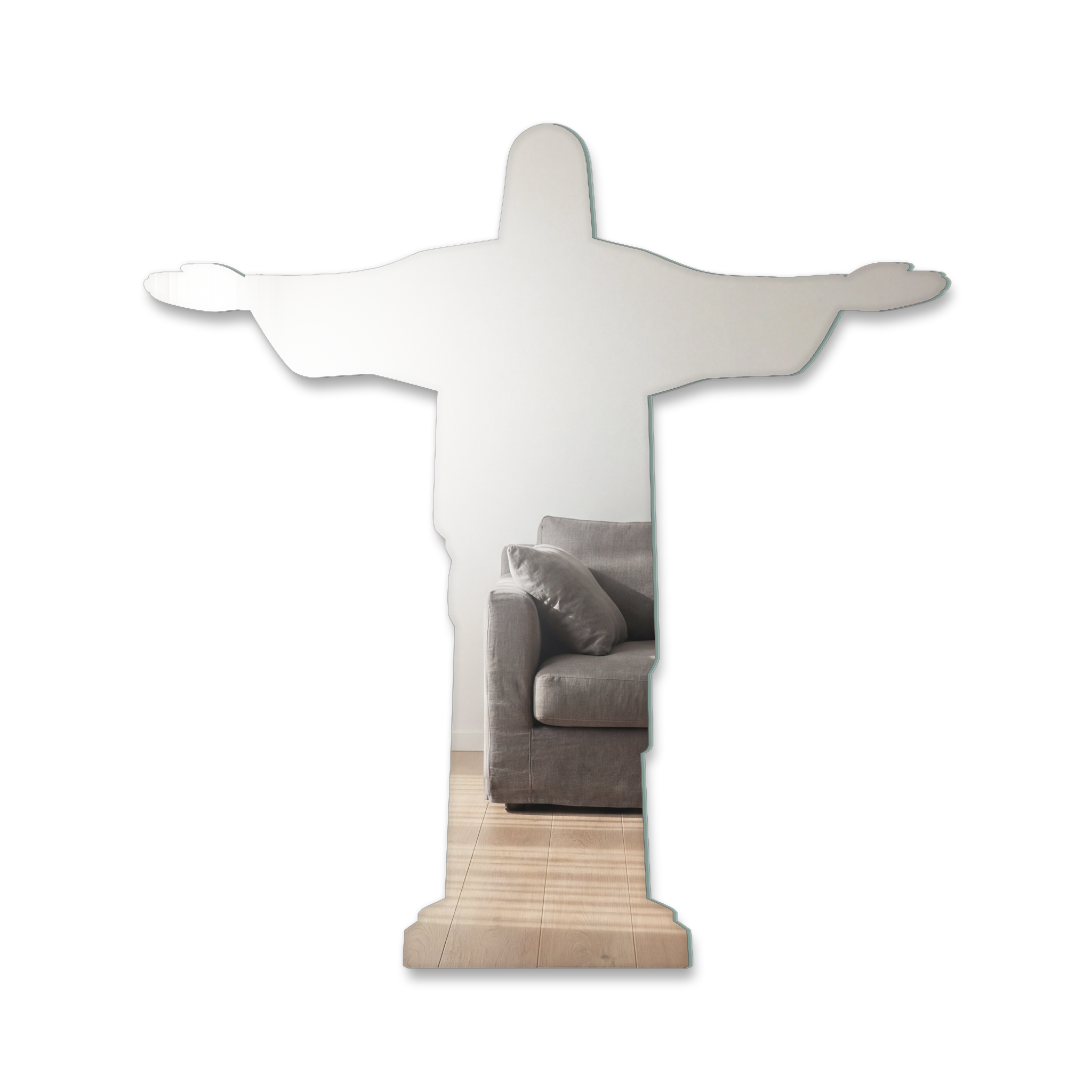 Miroir Christ Rédempteur de Rio