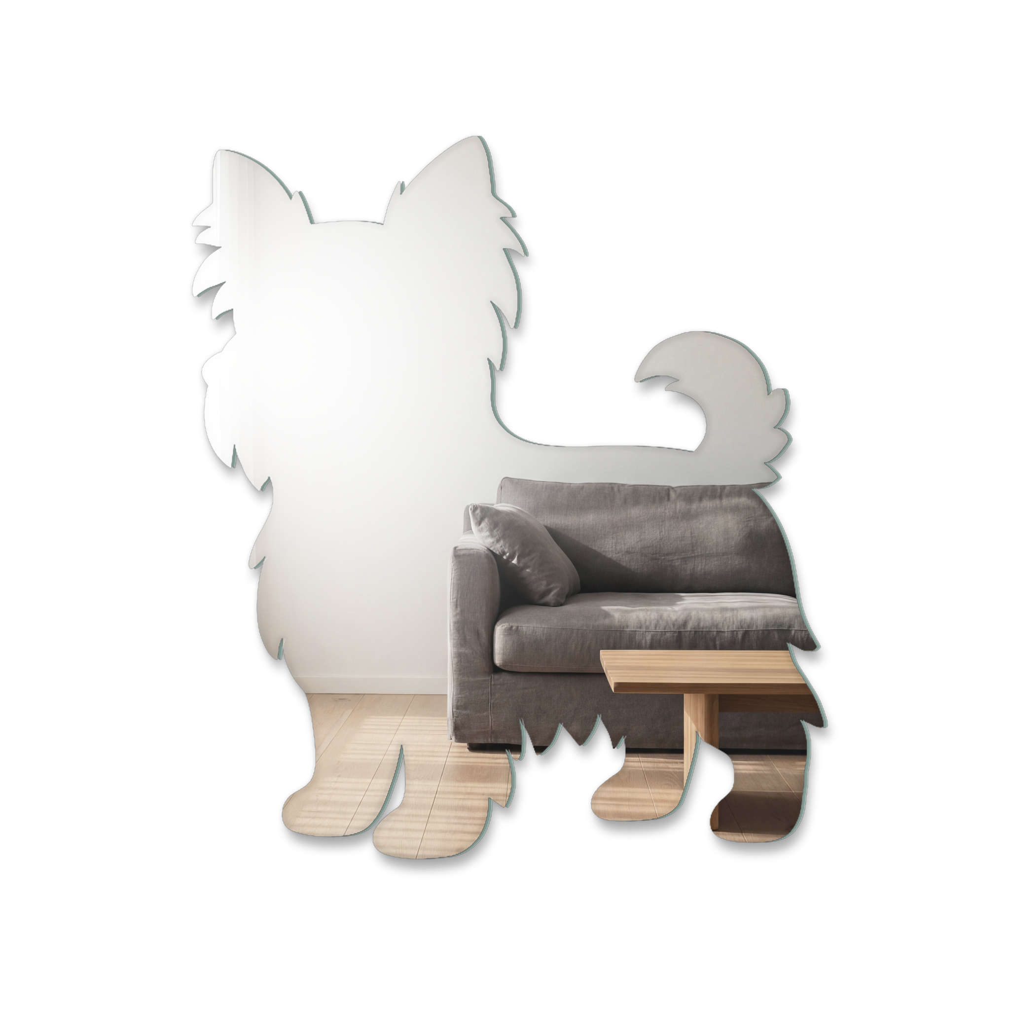 Miroir Chien Yorkshire terrier
