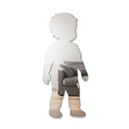Miroir Silhouette enfant
