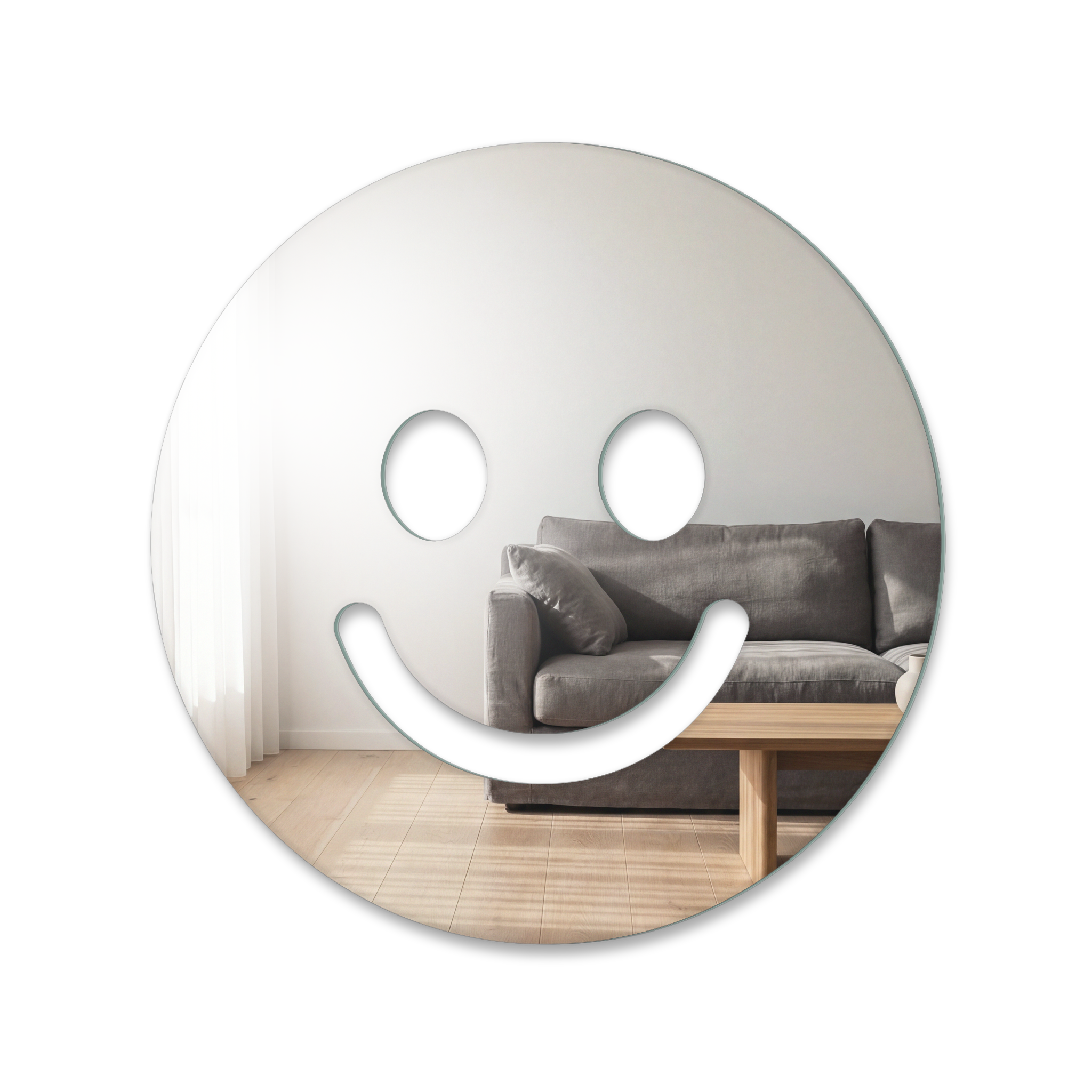 Miroir Smiley sourire