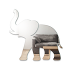 Miroir Éléphant