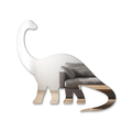 Miroir Diplodocus
