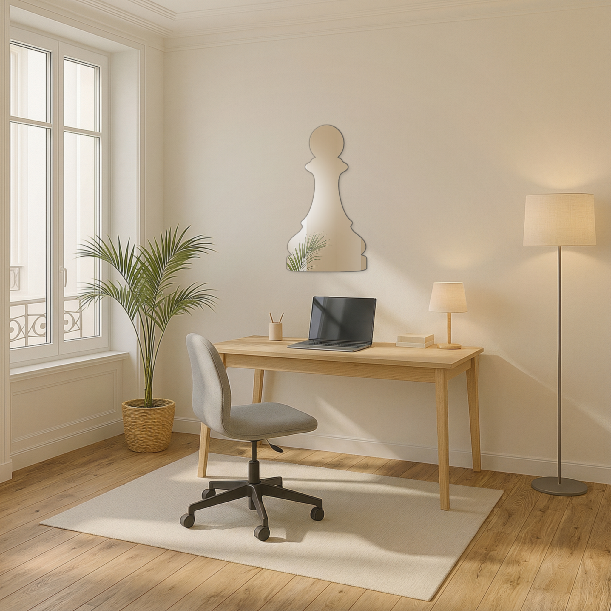 Miroir Pion d'échec