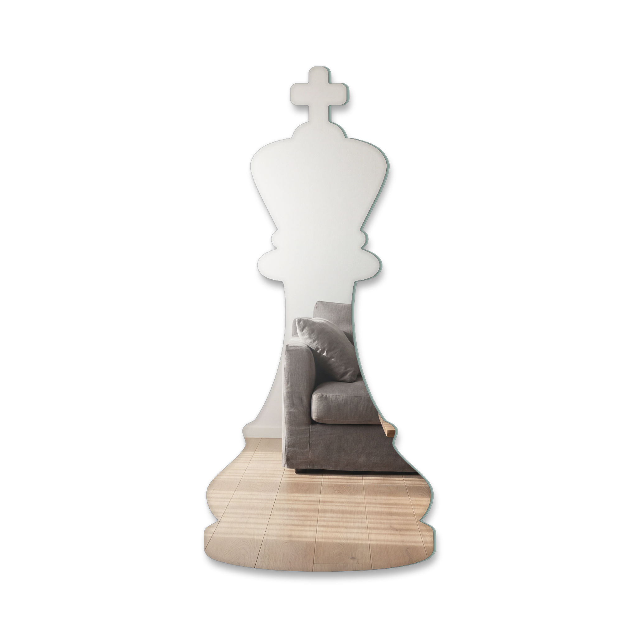 Miroir Pion d'échec Roi