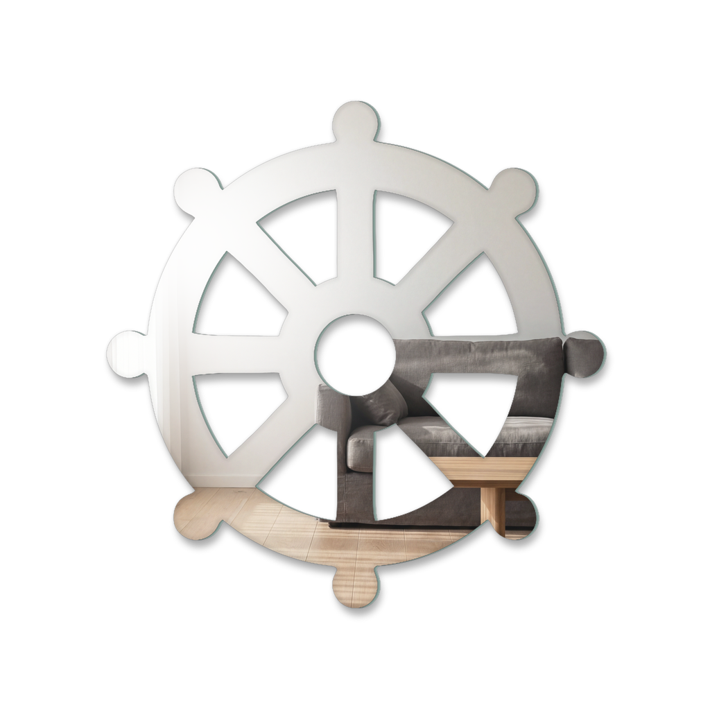 Miroir Roue du dharma