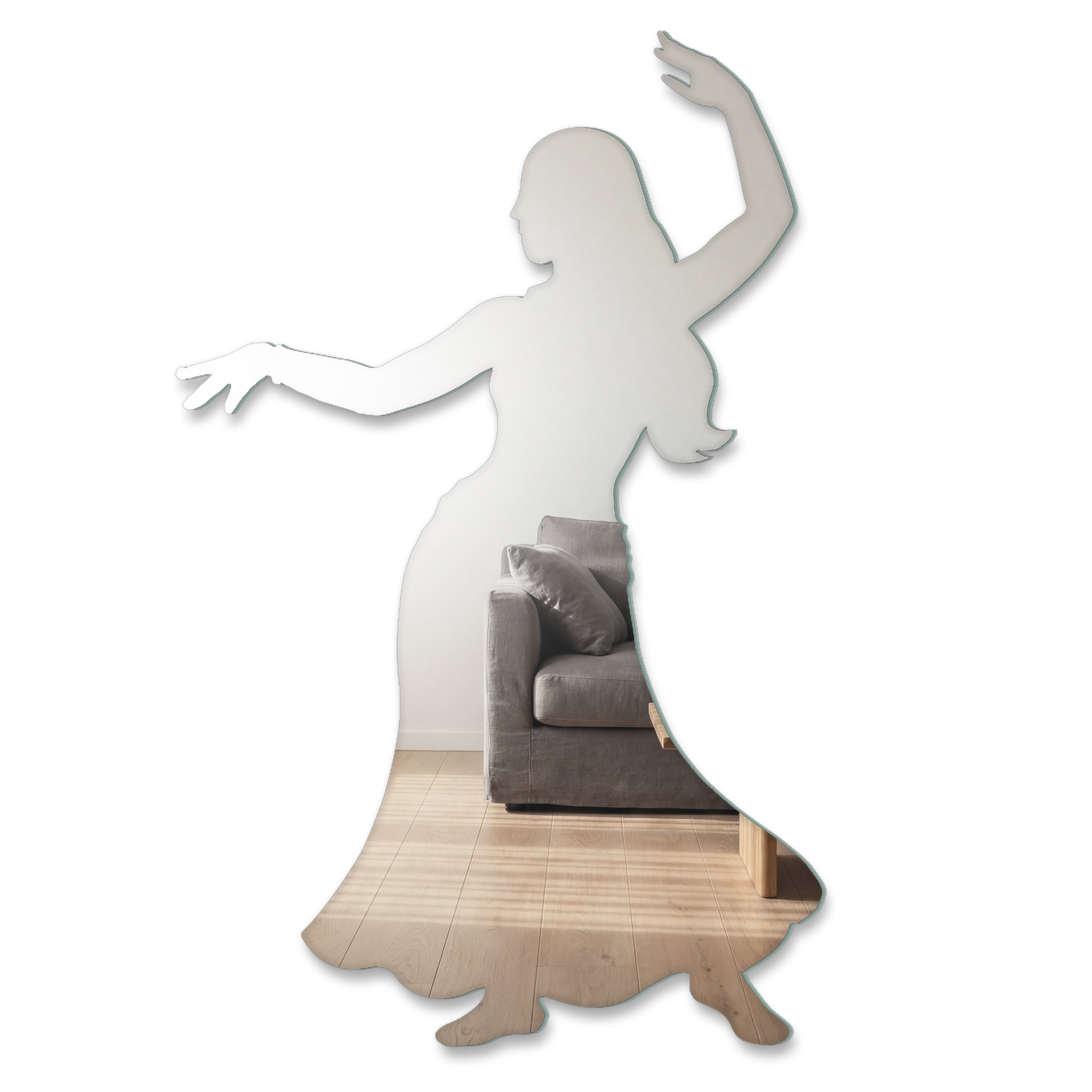 Miroir Danseuse orientale