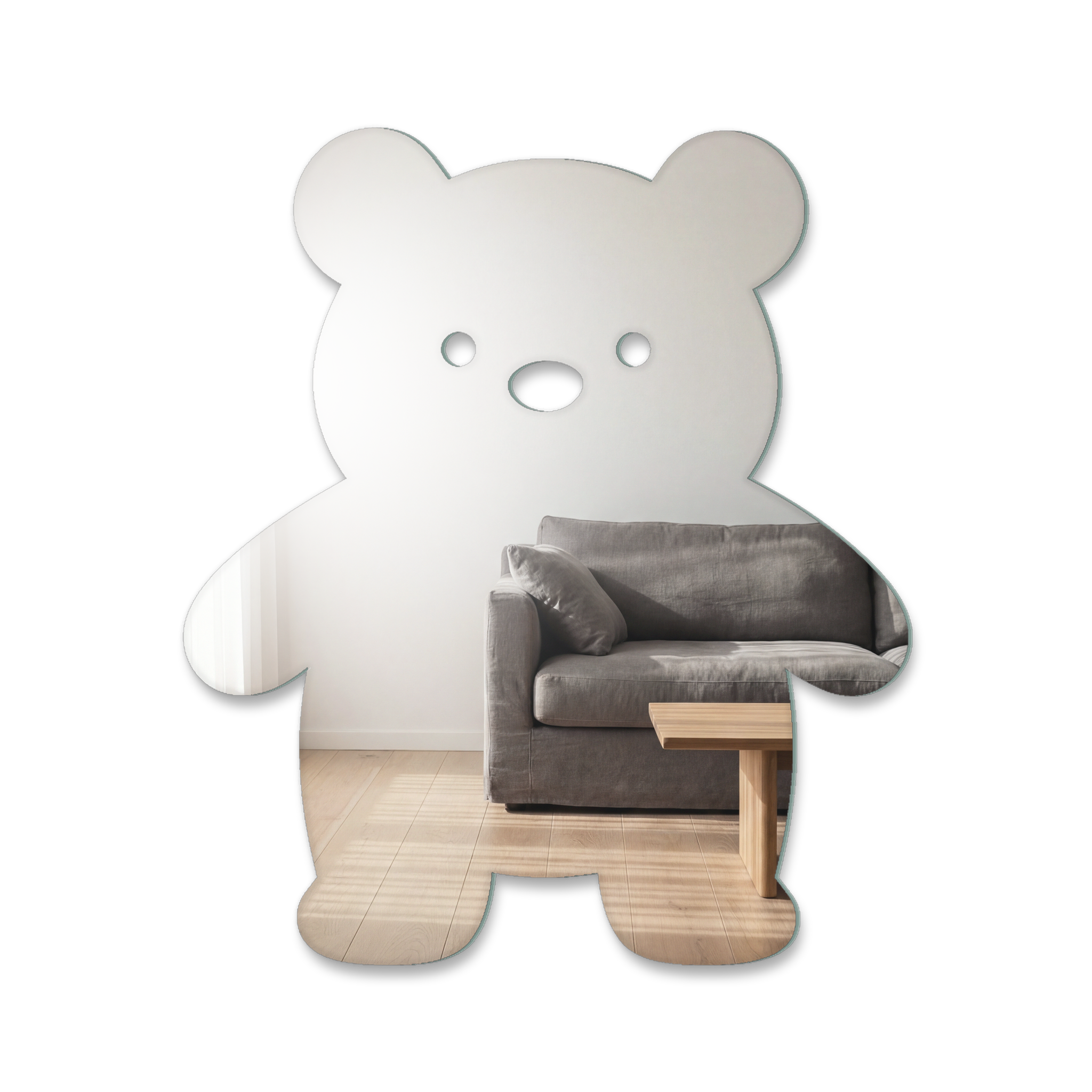 Miroir Ourson mignon