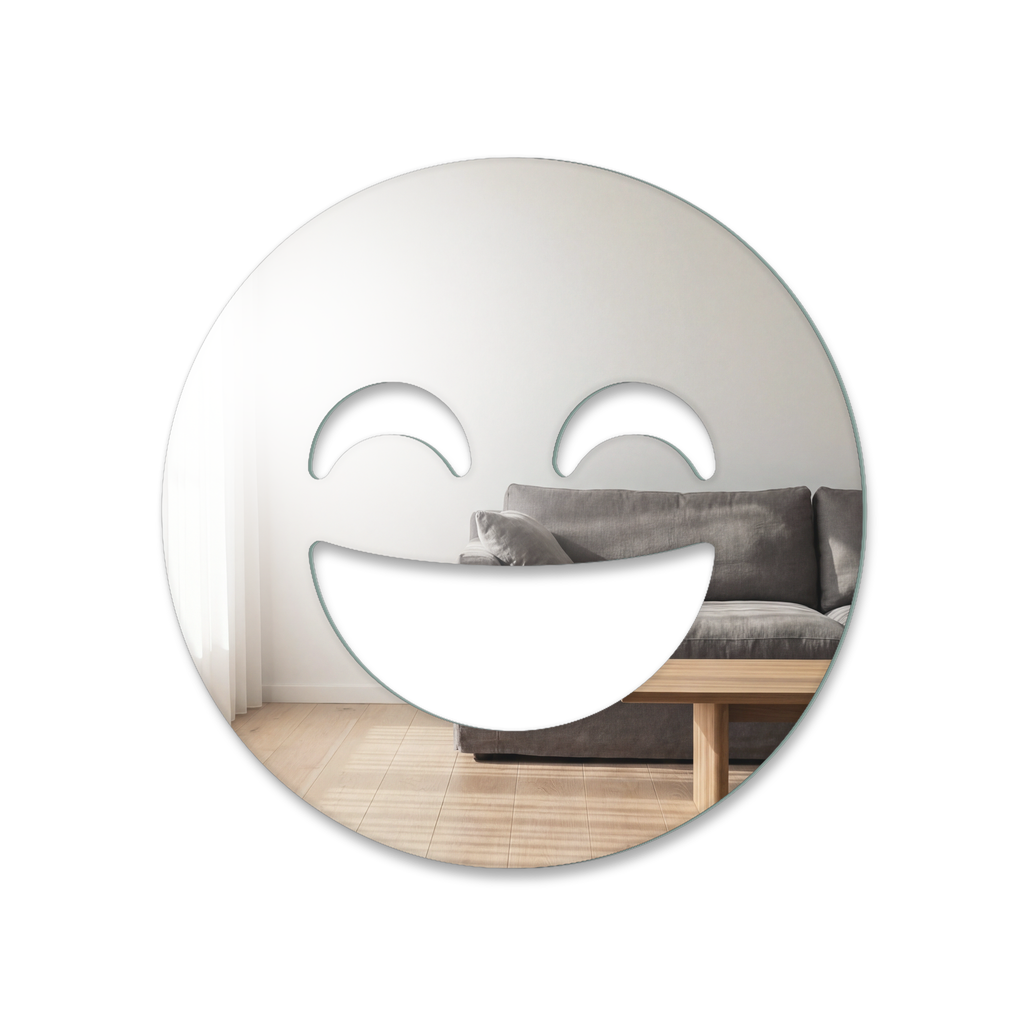 Miroir Smiley qui rit