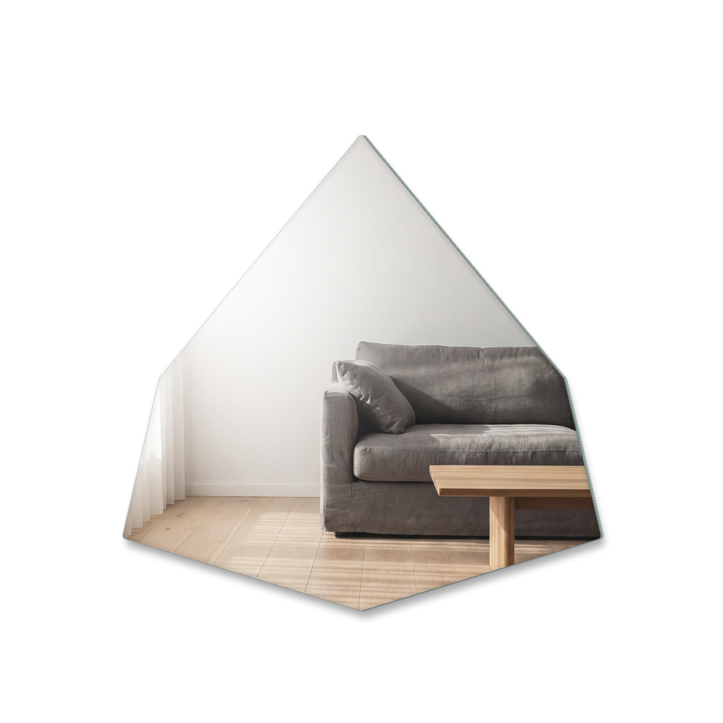 Miroir Pyramide hexagonale