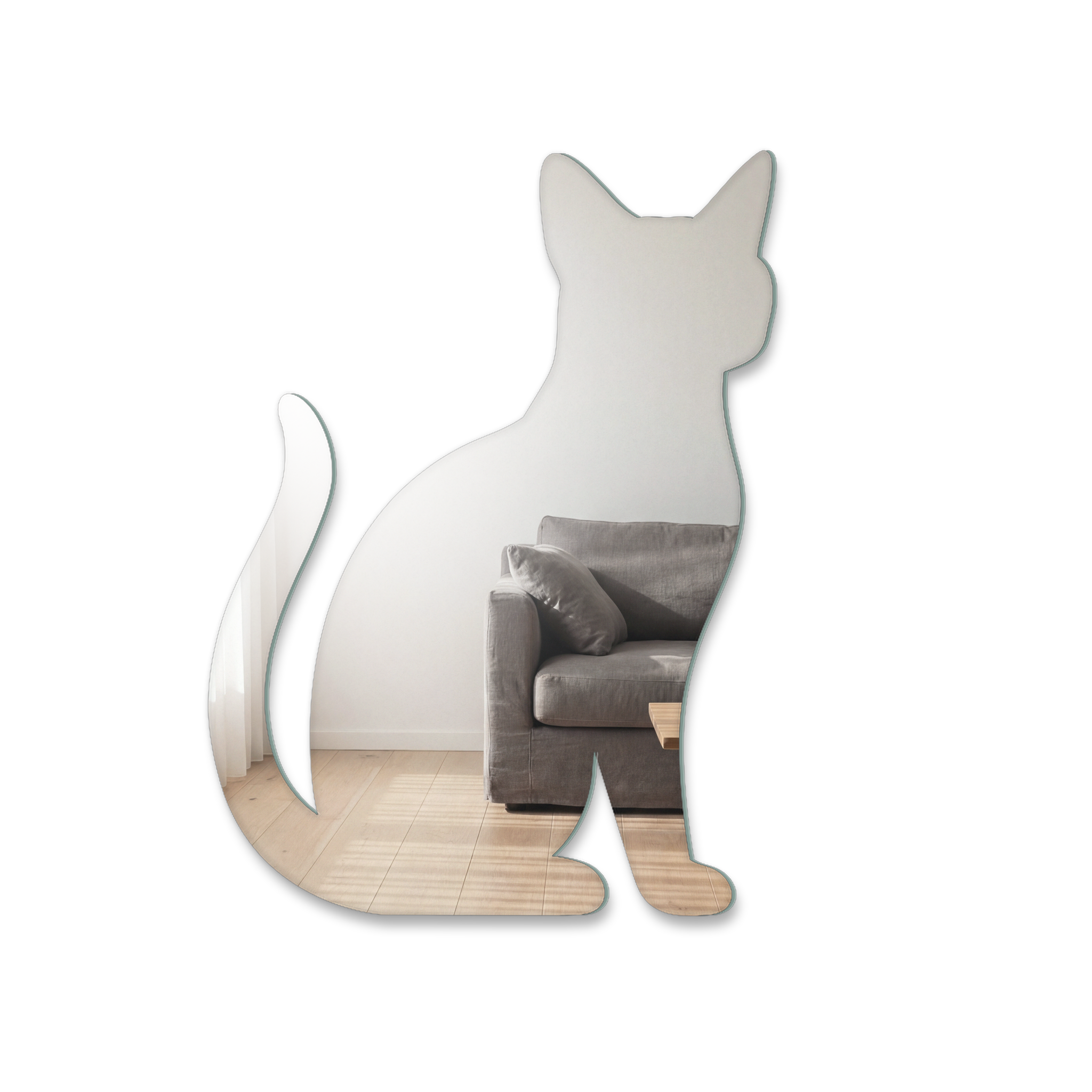 Miroir Chat Siamois