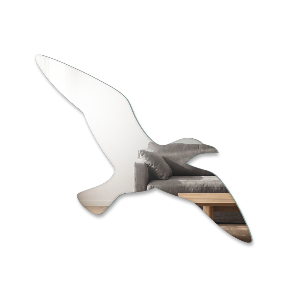Miroir Mouette en vol