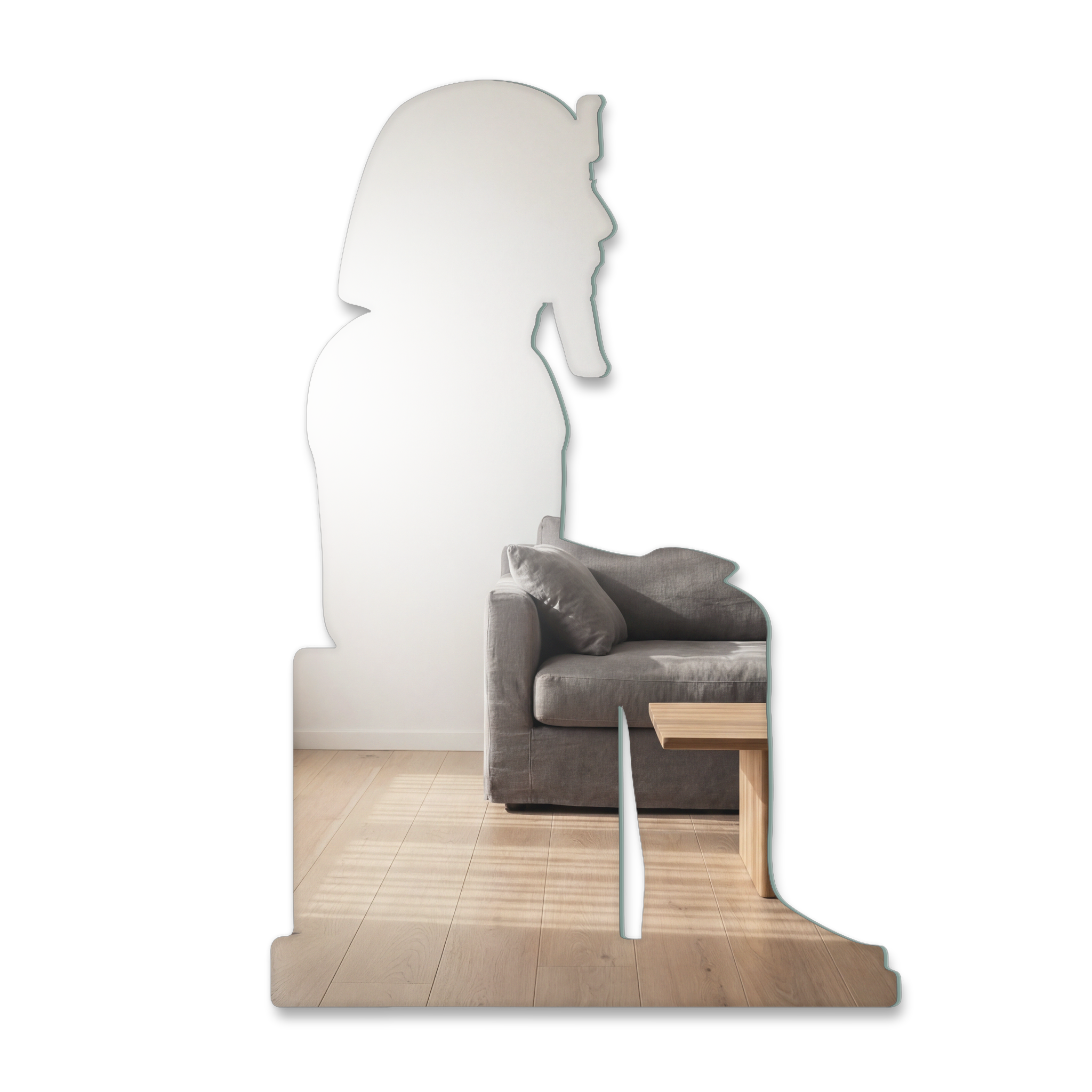 Miroir Statue de pharaon