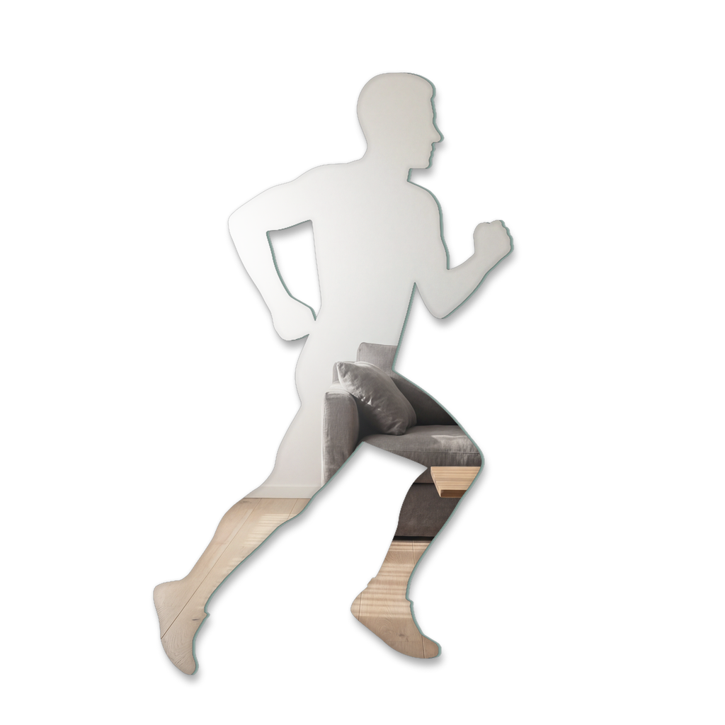 Miroir Silhouette coureur