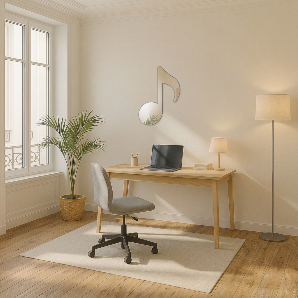 Miroir Note de musique