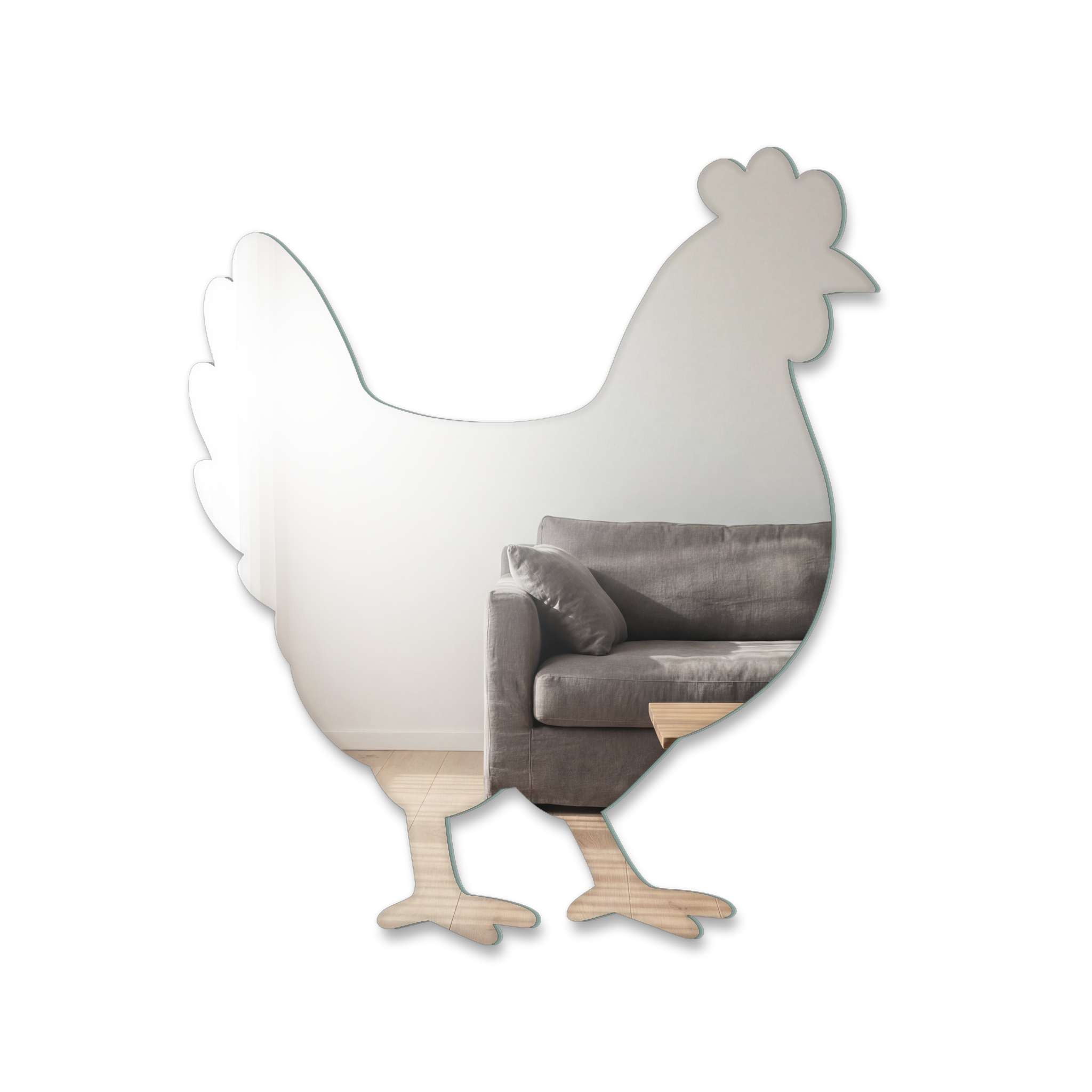 Miroir Poule