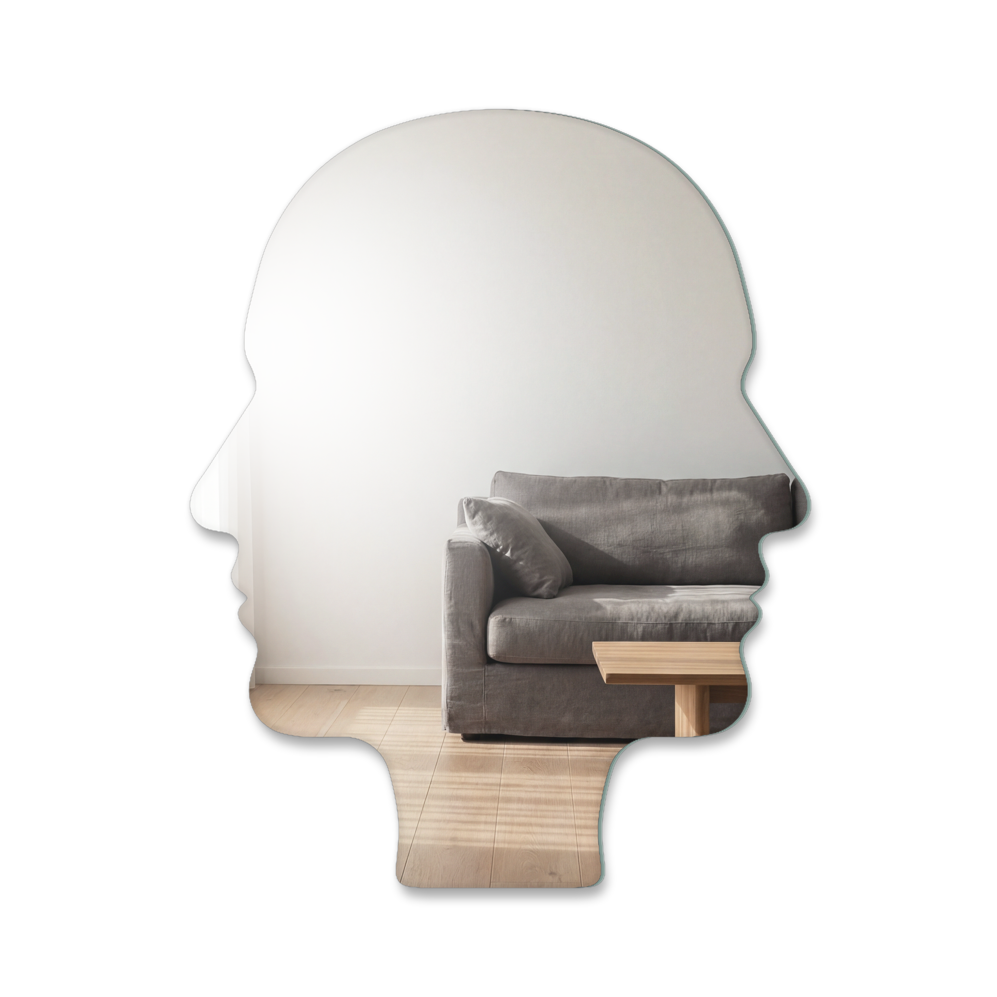 Miroir Visages surréaliste