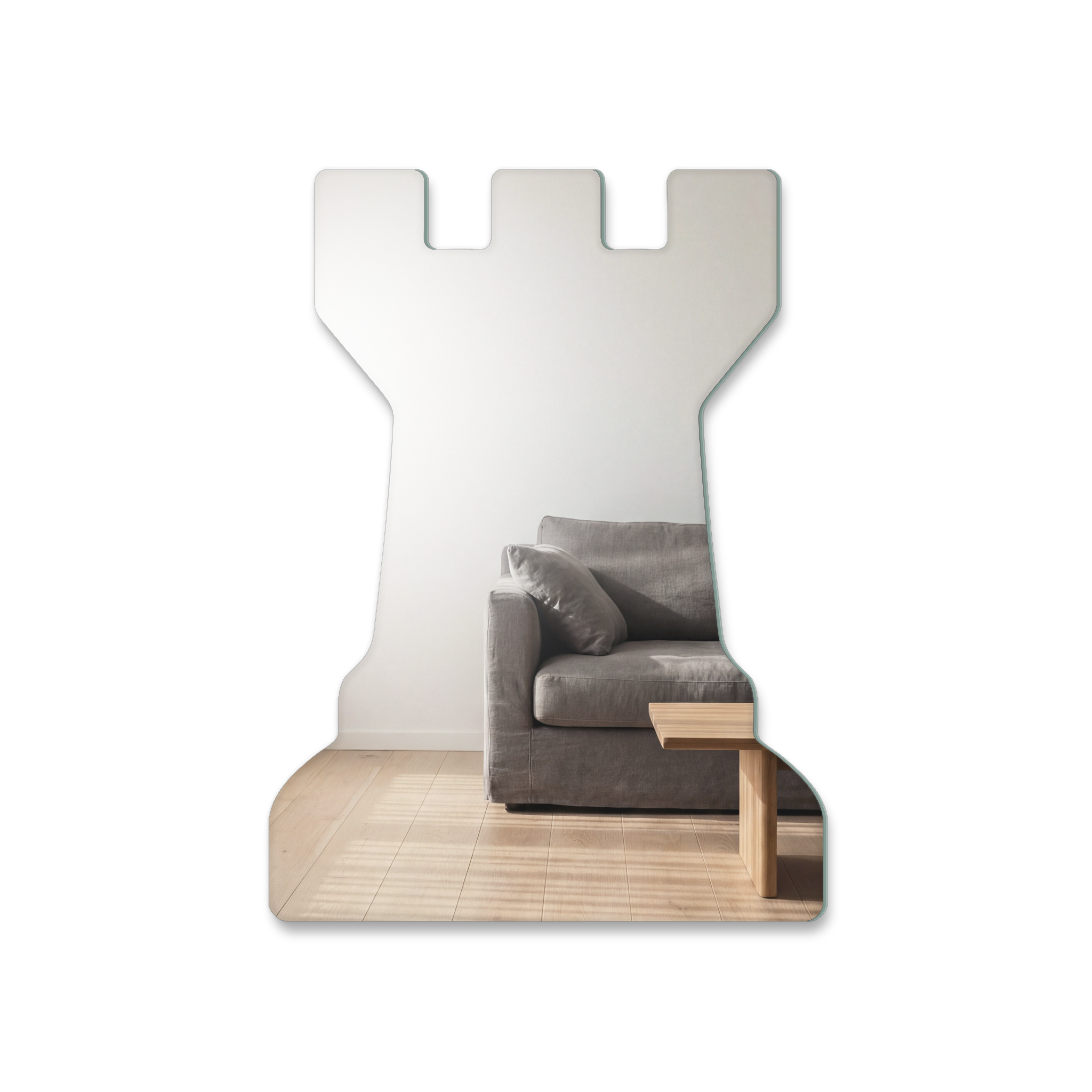 Miroir Pion d'échec Tour