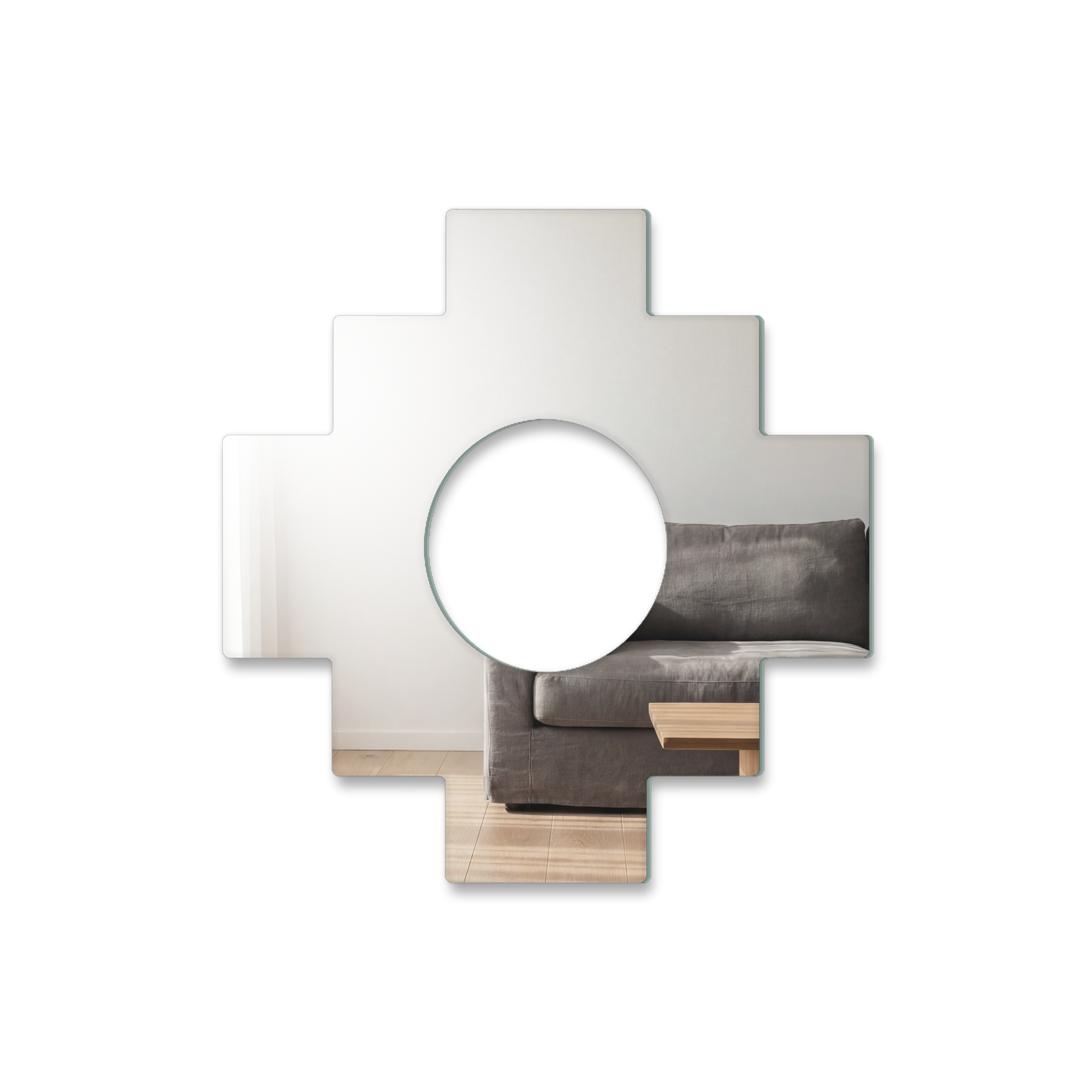 Miroir Croix andine Chakana