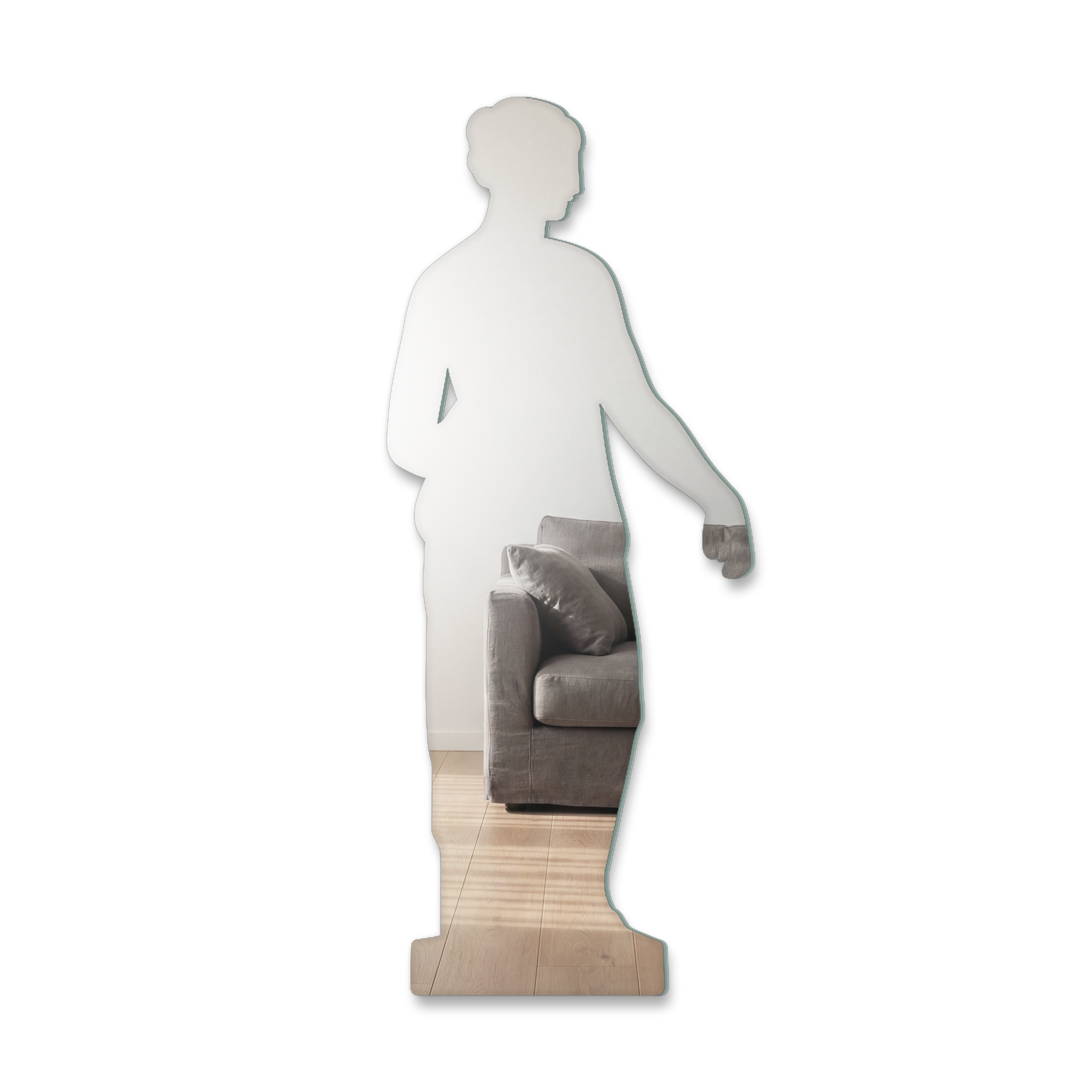 Miroir Statue grecque