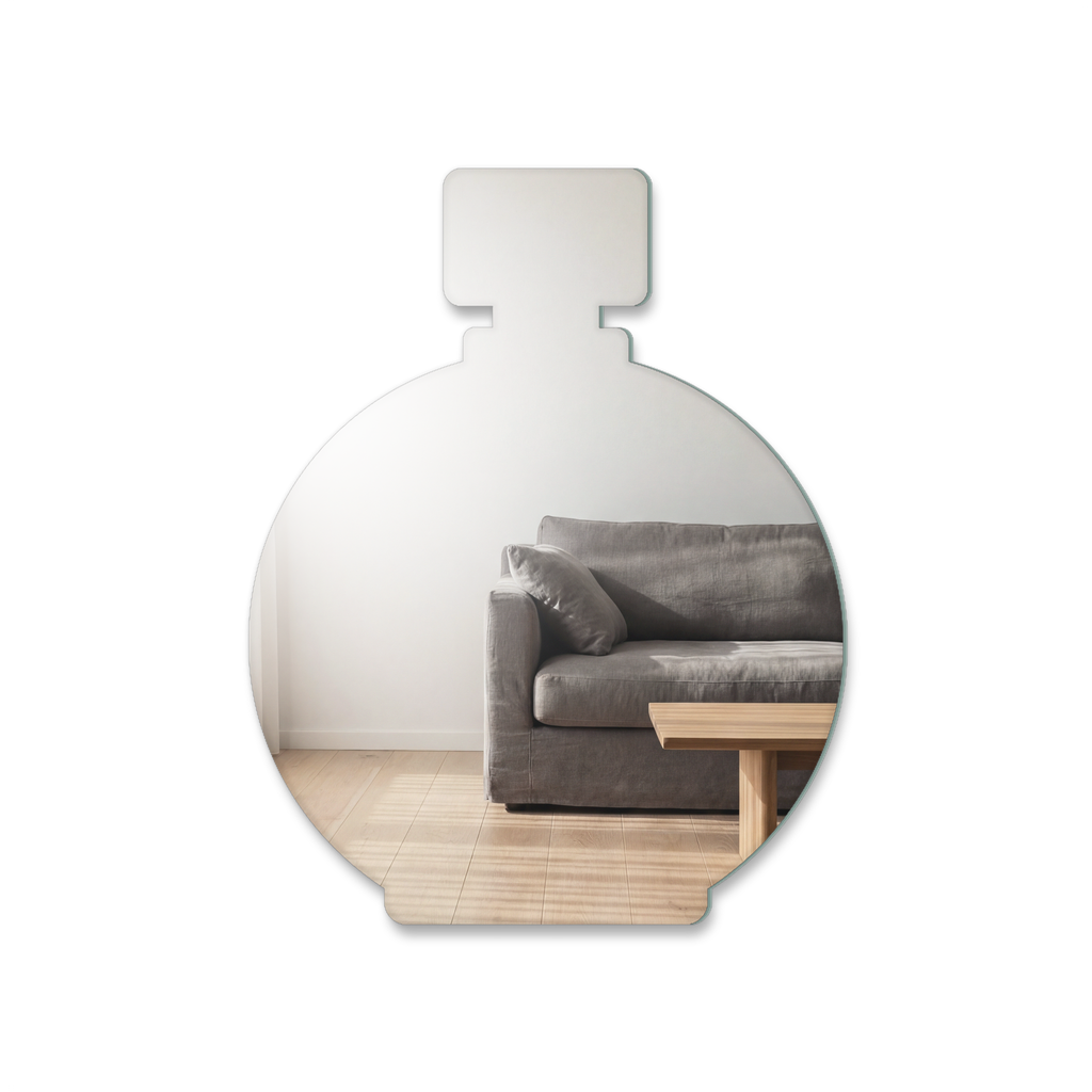 Miroir Flacon de parfum rond