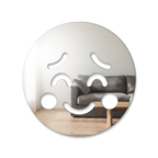 Miroir Smiley gêné