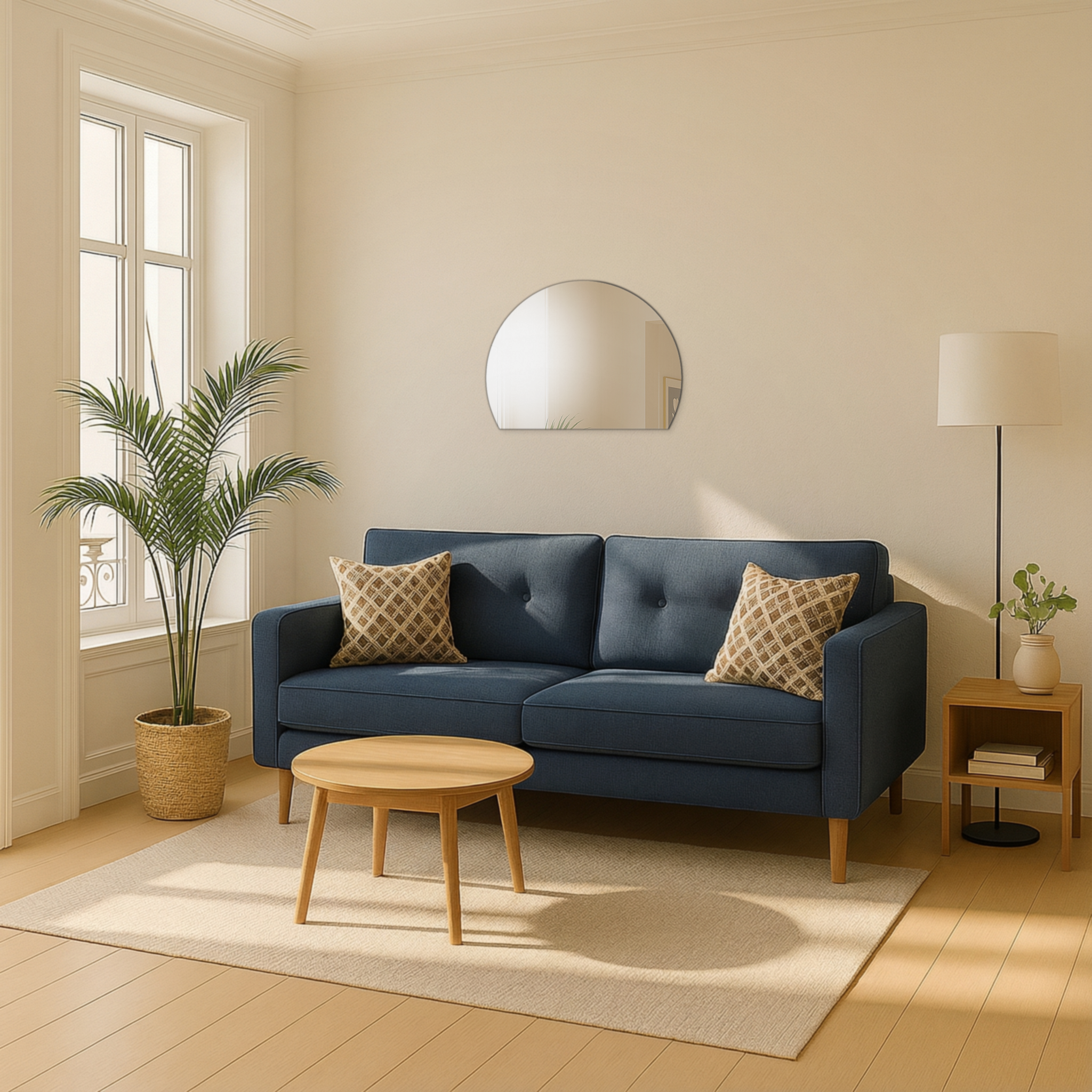Miroir Demi-cercle