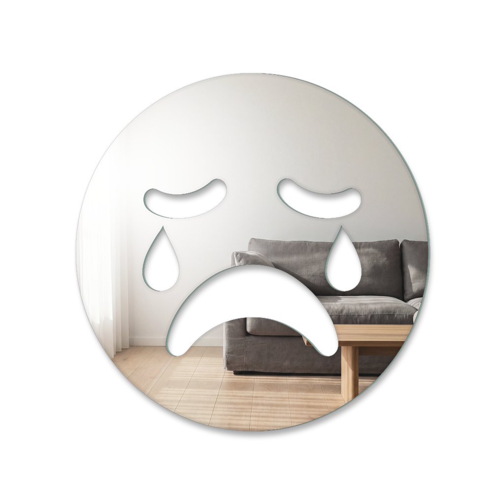 Miroir Smiley qui pleure