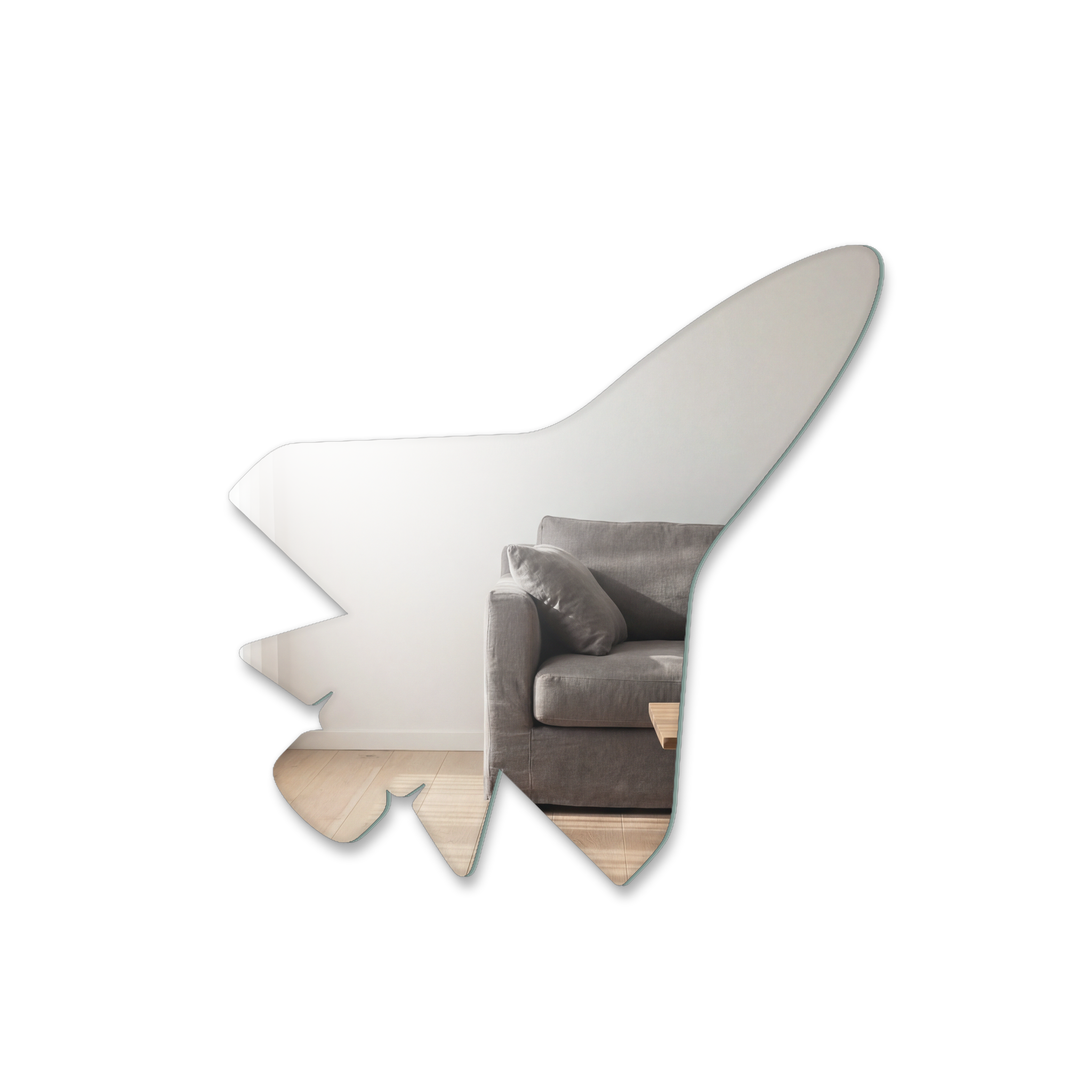 Miroir Vaisseau spatial profilé